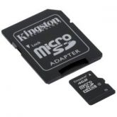 CARTAO DE MEMORIA 4GB SD MICRO KINGSTON C/ ADAPT.