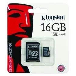 Cartão Memória Micro Sd 16gb Kingston Microsd